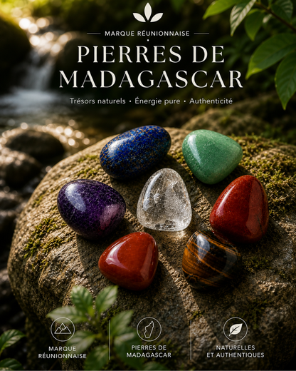 PACK 7 CHAKRAS — Pierres Semi-Précieuses Naturelles | Lumière des 7
